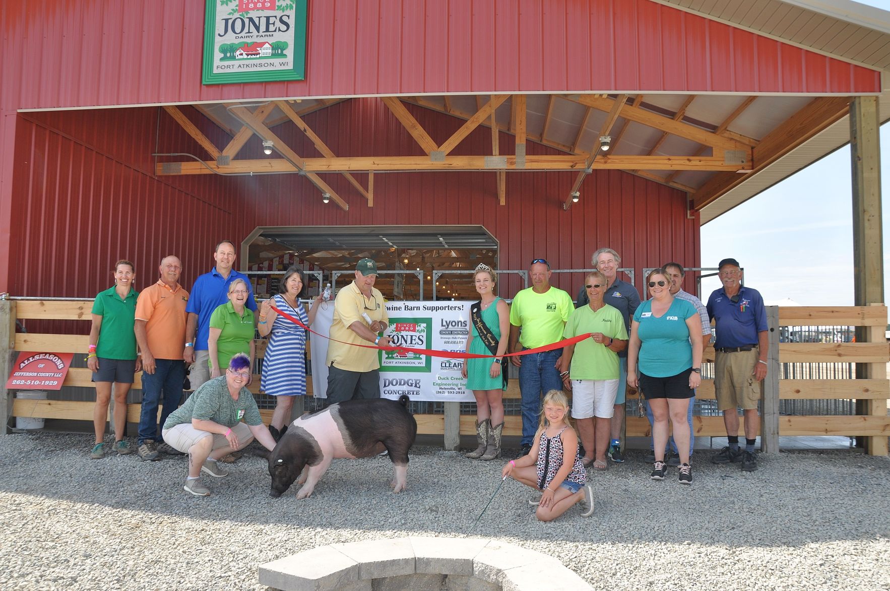 New Jefferson County Swine Barn at fair park